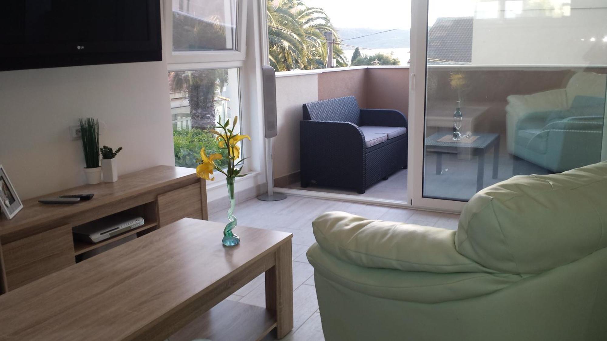 Apartments Villa A - Heating Pool Trogir Dış mekan fotoğraf